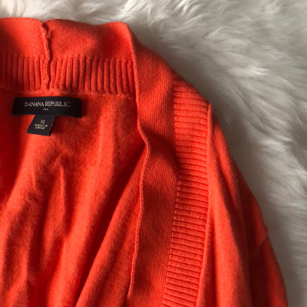Orange banana republic sweater